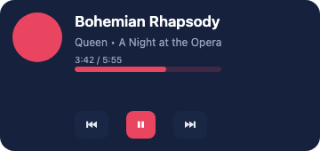 music.medium on desktop